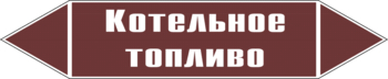 Маркировка трубопровода "котельное топливо" (пленка, 358х74 мм) - Маркировка трубопроводов - Маркировки трубопроводов "ЖИДКОСТЬ" - . Магазин Znakstend.ru